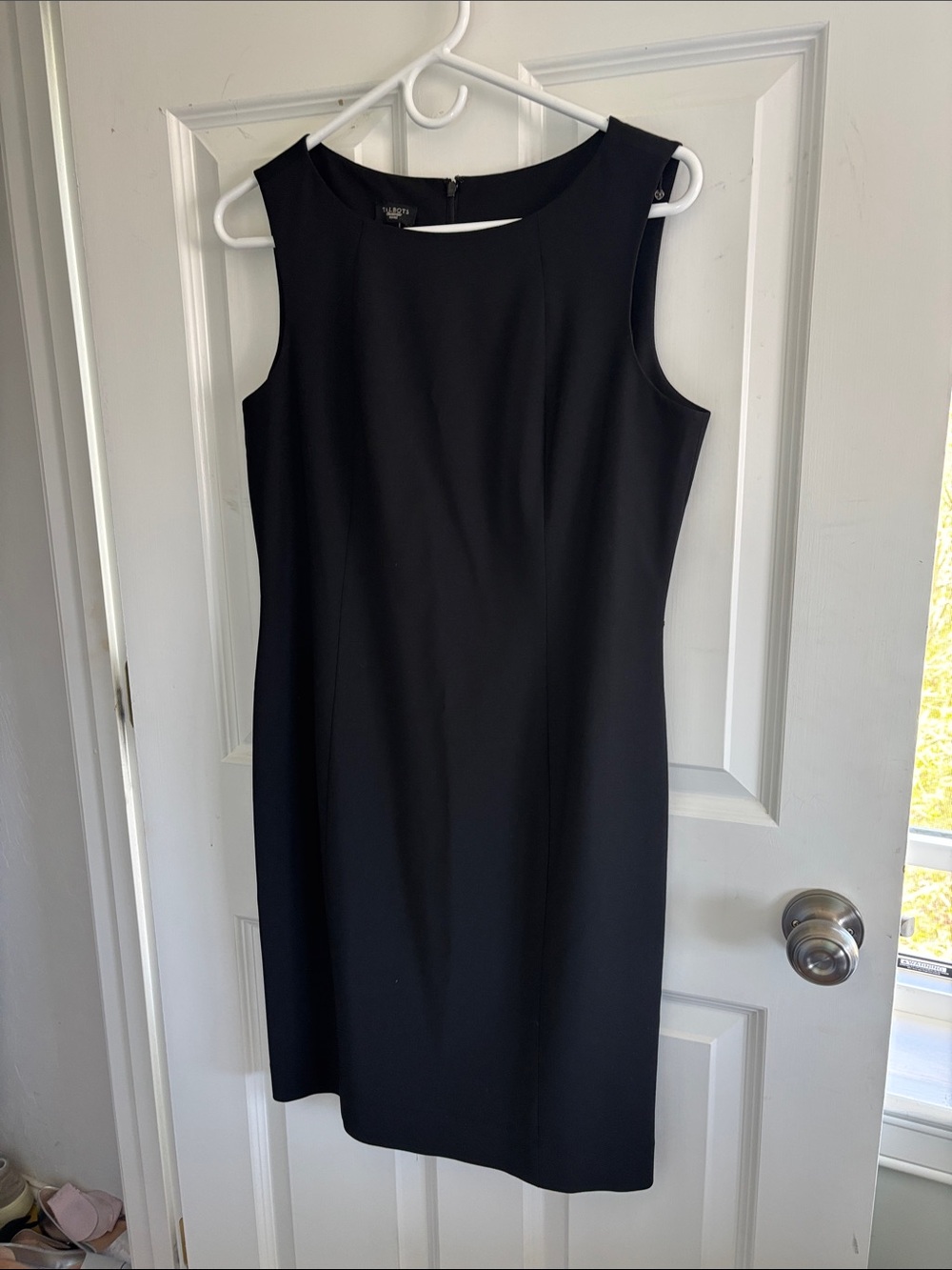Classic Black Sheath Dress - Sleeveless Professional Dress